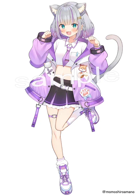 お知らせVTuber加猫のか( )さんの新衣装お仕立てさせて頂きました!細かな所までこだわったので沢山見てくれると嬉しいです 