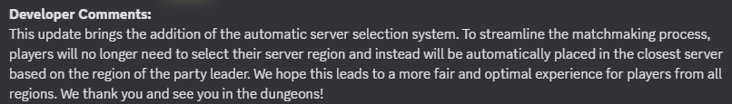IronmaceGames's tweet photo. Greetings Adventurers!

Hotfix #84 is currently being deployed to the server, and is expected to finish in 3 hours. Here are the patch notes: https://t.co/jWpiLBOQ0Z