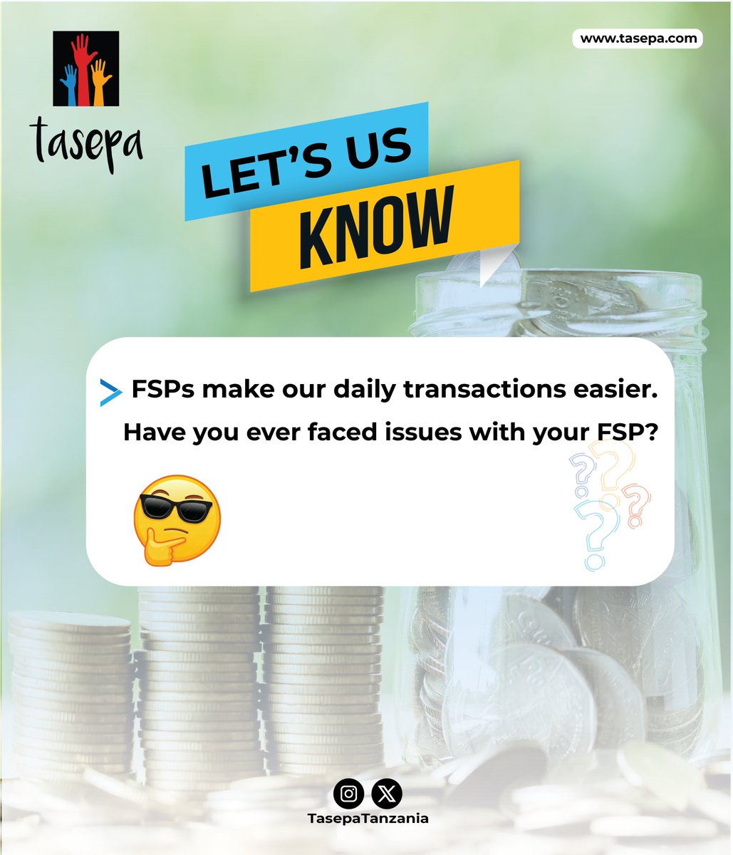 FSPs make our daily transactions smoother! 🙌 Have you ever encountered any hiccups with your Financial Service Provider? Let's share our experiences! 👇