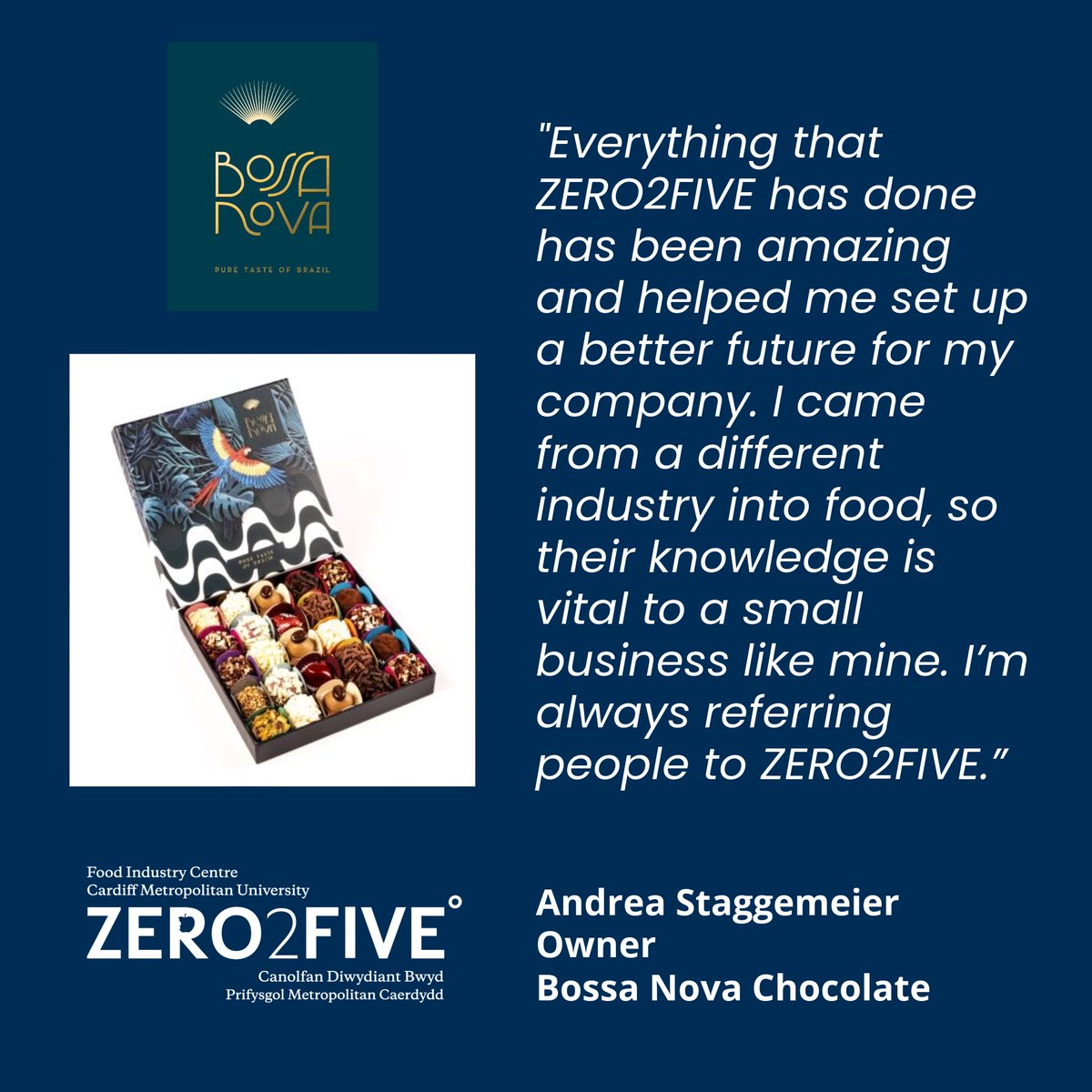 ZERO2FIVE provided Bossa Nova Chocolate with a range of support with shelf-life extension, process efficiency, traceability and bespoke HACCP.

Read our full Bossa Nova case study here: zero2five.org.uk/success-storie…