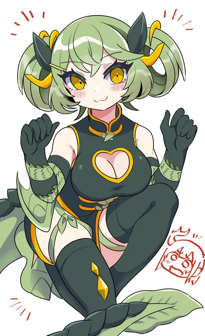 #OCGファンアートドラゴンチャイナパルラ 