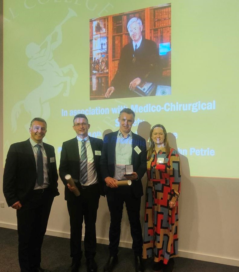 #RCPEABN25 

At our RCPE Aberdeen Symposium today the 10th Jim Petrie Memorial Lecture was delivered earlier by Professor Jim Petrie's sons – Dr Mark Petrie &amp; Dr John Petrie. 

More info: rcpe.ac.uk/events/rcpe-sy…