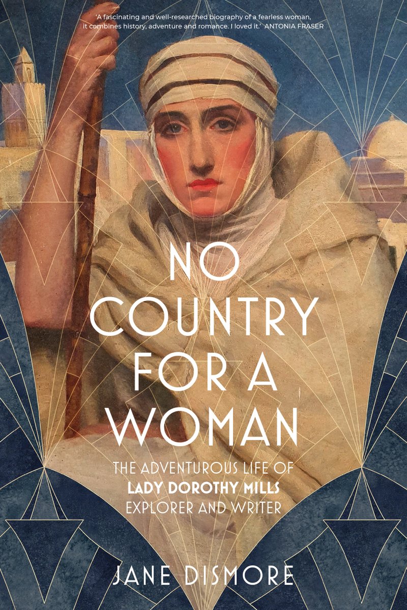 JaneDismore's tweet photo. Another nice 5-star review: 'Dismore writes a fascinating biography of this little known explorer. The book is carefully researched, but like Lady Dorothy Mills herself, never dull.' Thank you! #History #women #Biography @TheHistoryPress https://t.co/y64itMCY1j