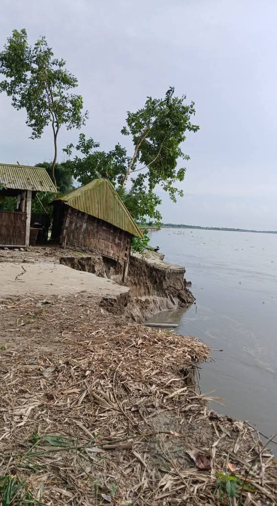 BituponDoley's tweet photo. @Pijush_hazarika @himantabiswa @CMOfficeAssam @ranojpeguassam @bhubon_pegu1970 @PradanBaruah Hon'ble Minister, please look into the severe erosion caused by Brahmaputra &amp; Subansiri in Narayanpur,Bihpuria Constituency (Lakhimpur-Majuli border).Over 10 villages are vanishing.We urge a permanent solution,not just temporary relief.@CMOfficeAssam @sdma_assam @assamtribuneoff https://t.co/EnCPtkY9Af
