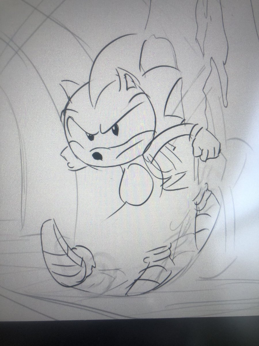 Imagine running so fast your legs disappear ✨ #SonicTheHedgehog #TeamSea3on