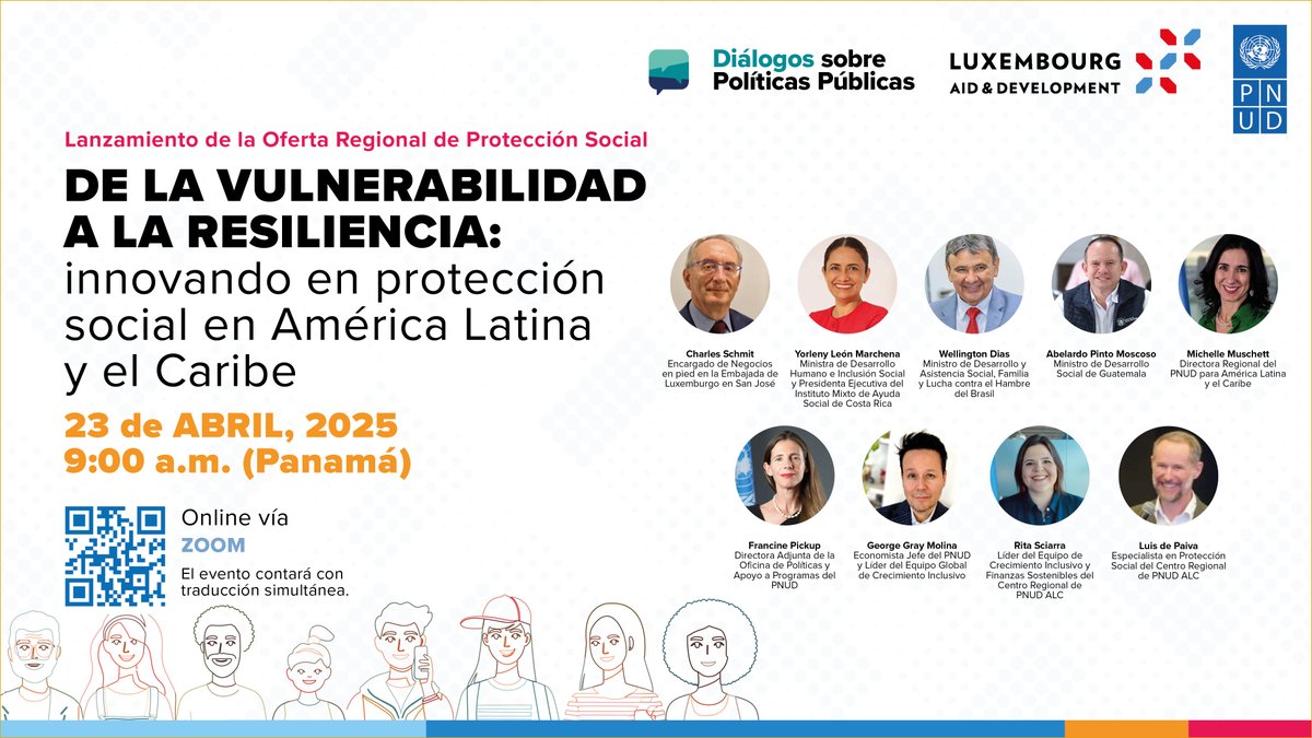¡EN 30 MINUTOS!

🎯 La protección social es clave para enfrentar desigualdades, choques económicos y el cambio climático en América Latina y el Caribe.

Únete a esta nueva edición de #DiálogosPNUD para conocer soluciones innovadoras:  go.undp.org/3VX