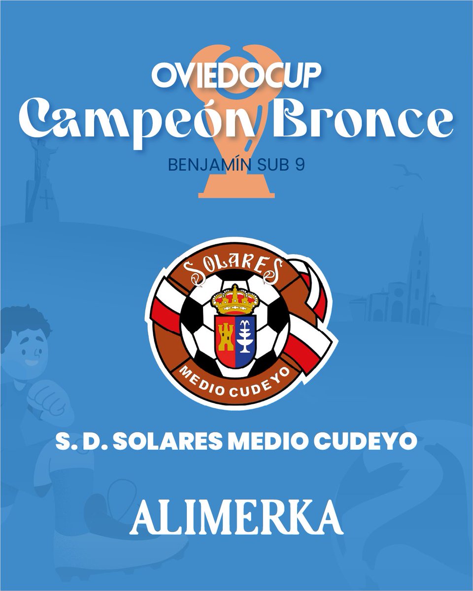 Oviedo Cup (@torneooviedocup) on Twitter photo Campeones #OviedoCUP2025 🏆 benjamines sub 9 ⬇️
CATEGORÍA ORO 🥇 <a href="/RealOviedo/">Real Oviedo</a>
CATEGORÍA PLATA 🥈 <a href="/udstamarina/">UD Santa Mariña</a>
CATEGORÍA BRONCE 🥉 <a href="/SDSolares1969/">S.D. Solares Medio Cudeyo</a>
¡Enhorabuena!
#oviedocup #oviedocup2025 Campeones #OviedoCUP2025 🏆 benjamines sub 9 ⬇️
CATEGORÍA ORO 🥇 <a href="/RealOviedo/">Real Oviedo</a>
CATEGORÍA PLATA 🥈 <a href="/udstamarina/">UD Santa Mariña</a>
CATEGORÍA BRONCE 🥉 <a href="/SDSolares1969/">S.D. Solares Medio Cudeyo</a>
¡Enhorabuena!
#oviedocup #oviedocup2025