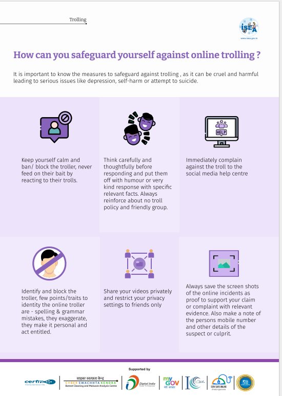 SSOIndia's tweet image. Trolling = emotional bait.
Don’t bite.
Learn how online provocation turns into cyber offences. 🧠💡

#ThinkBeforeYouReact #StopOnlineHarassment #DigitalWellbeing #CyberSafety #StaySafeOnline #SayNoToTrolling #ThinkBeforeYouClick #OnlineHarassment #DigitalWellbeing…