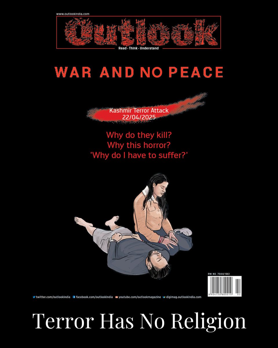 "Truth is communal." 
— Svetlana Alexievich

At least 26 tourists had been killed in the afternoon of April 22 by militants in Pahalgam in Kashmir. Videos were out. Bodies scattered across the meadows. Gory, horrific and very difficult to watch. Our colleague said we should not