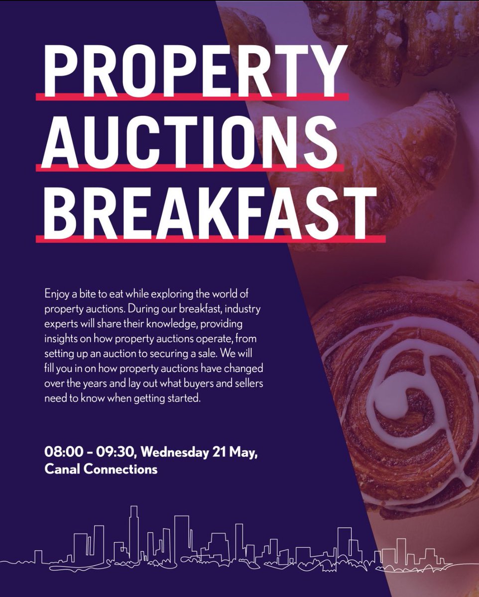 Andy Thompson (@andyt___) on Twitter photo We’ve got a full #auction team attending #UKREiiF next month with a full schedule of events throughout the week.
Here’s details of our #PropertyAuction breakfast that we’ll be hosting on the Wednesday.
<a href="/PughAuctions/">Pugh Auctions</a> | <a href="/SDLAuctions/">SDL Property Auctions</a> | <a href="/Eddisons/">Eddisons</a> We’ve got a full #auction team attending #UKREiiF next month with a full schedule of events throughout the week.
Here’s details of our #PropertyAuction breakfast that we’ll be hosting on the Wednesday.
<a href="/PughAuctions/">Pugh Auctions</a> | <a href="/SDLAuctions/">SDL Property Auctions</a> | <a href="/Eddisons/">Eddisons</a>