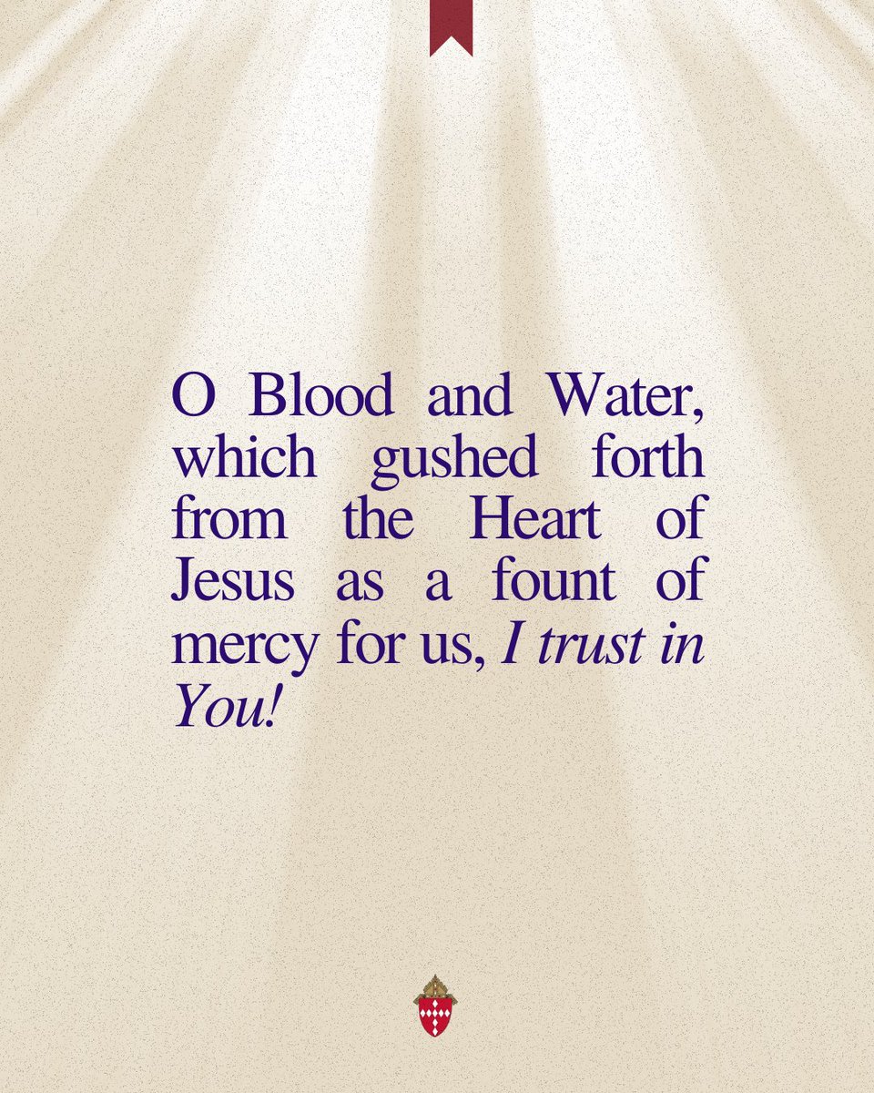 Pray the Chaplet of Divine Mercy to prepare your heart for Divine Mercy Sunday!