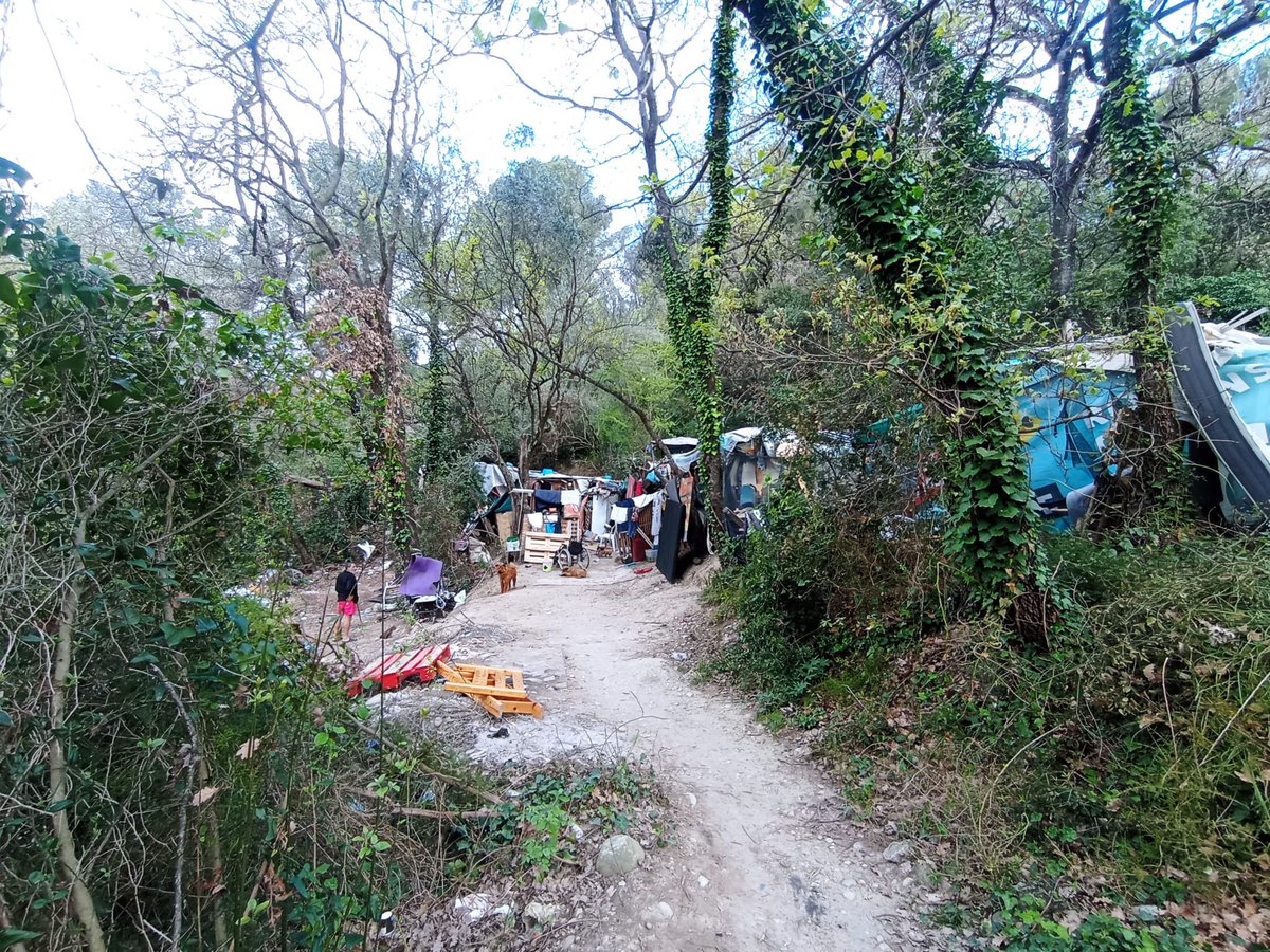 anthony_borre's tweet photo. Inacceptable campement sauvage sur une parcelle privée à Henri Sappia, en pleine zone boisée : risques d’incendie, d’insécurité, d’insalubrité. Avec @cestrosi, nous avons sollicité le propriétaire qui a obtenu une décision de justice. Le concours de la force publique est demandé. https://t.co/QCJWDOqdRj