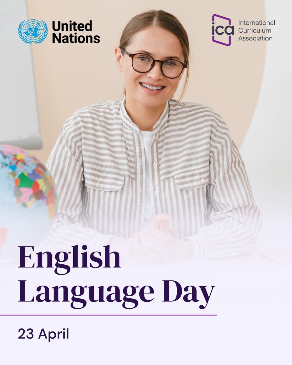 IC_Association's tweet image. Today is the @United Nations English Language Day, and English is often an important tool for global cooperation and diplomacy.
But to ensure our learners maintain connected to their homelands, our curricula can be delivered in multiple languages
internationalcurriculum.com
