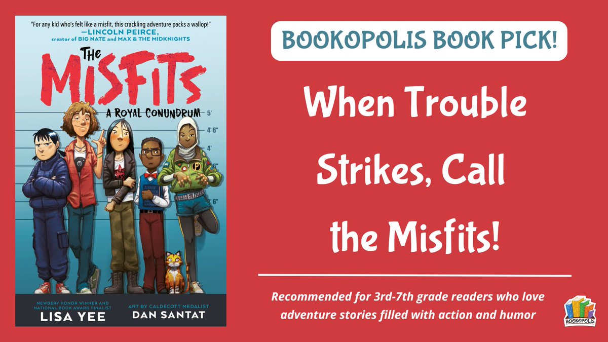 Bookopolis's tweet image. If your Ss love books filled with mystery, adventure, and crime-fighting underdogs, check out THE MISFITS series. Explore fun activities, watch a book trailer, and check out Misfits avatars at bookopolis.com/#/blogpost?id=…