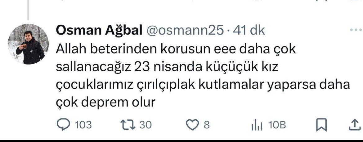 Bunu denek olarak kullanın biz razıyız #deprem