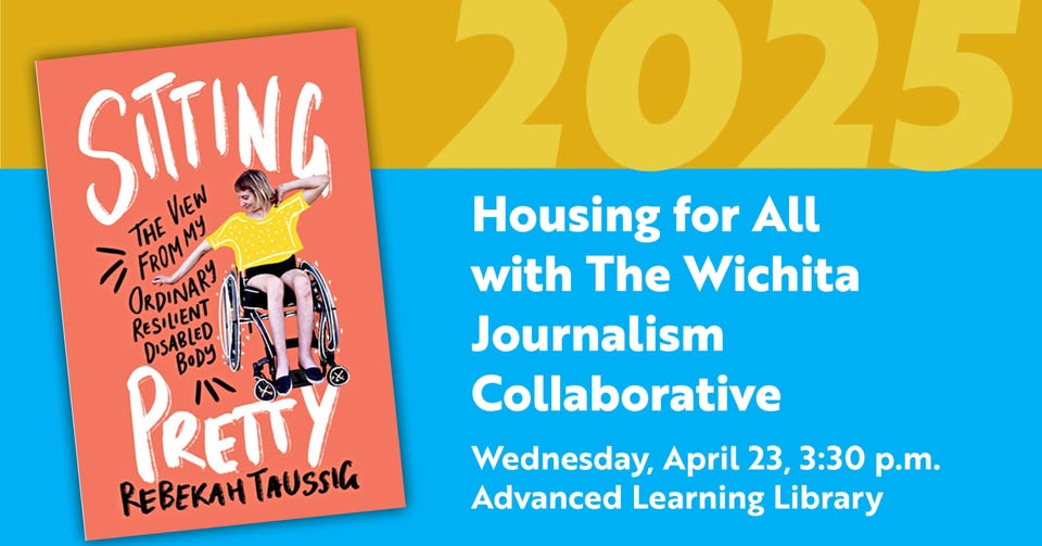 Join us at 3:30 p.m. TODAY (4/23) at the <a href="/wichitalibrary/">Wichita Public Library</a>, 711 W. Second St. for Housing for All. It's a panel discussion moderated by Zena Taher of <a href="/KSNNews/">KSN News Wichita</a> with people who will share about their housing experiences and those who provide accessible housing. Let's learn together!