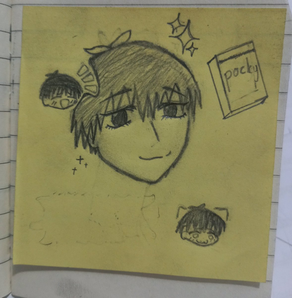 Thought that maybe drawing him wasn't so bad