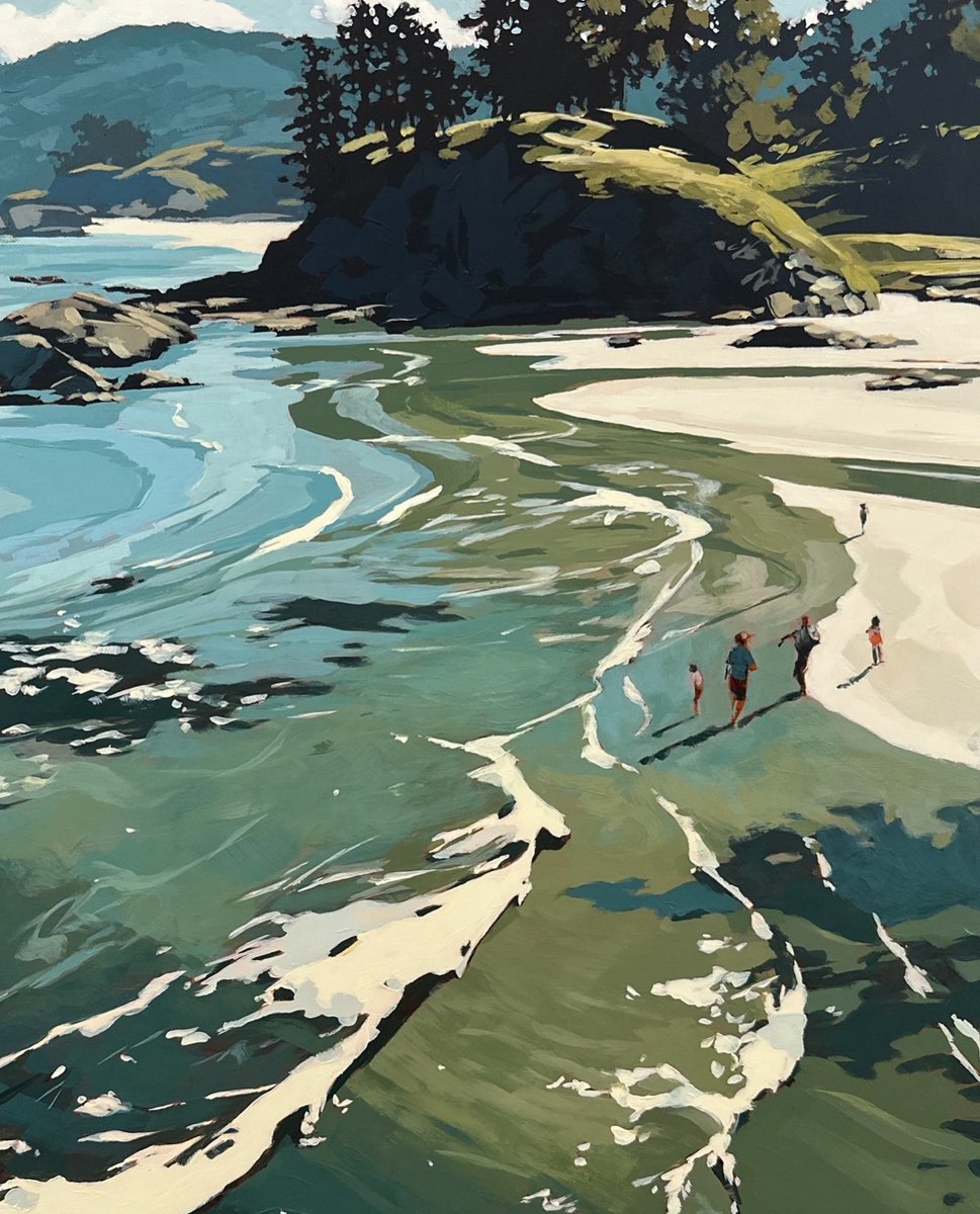 JimMusilPainter's tweet photo. My painting COASTAL EXPLORERS https://t.co/eGBpGFH8tQ
