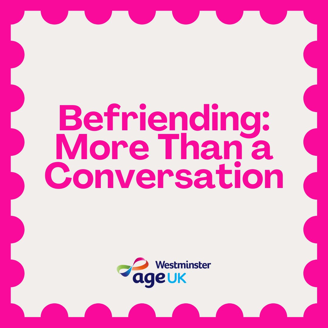 We believe nobody should feel invisible.

Take the story of a 68-year-old man referred by a mental health charity. With no regular visitors, life felt lonely. Then he met his befriender, they now share weekly chats &amp; postcards.

In 2023/24, we made over 7,500 befriending contacts