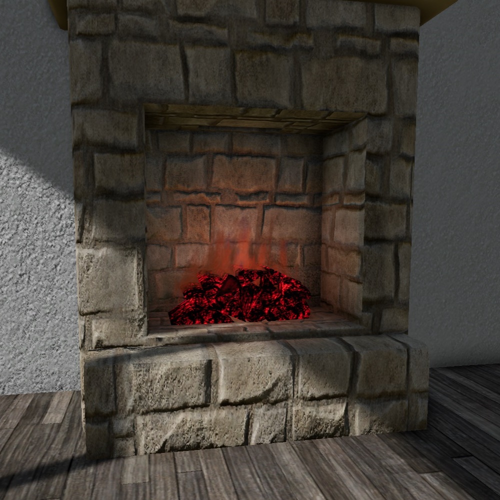 Mein britisches Farmhaus macht Fortschritte. Es ist jetzt im Giants Editor und hat schon eine Bank in der Fensternische und einen Kamin mit Feuerholz. Zeit zum weiteren Einrichten.