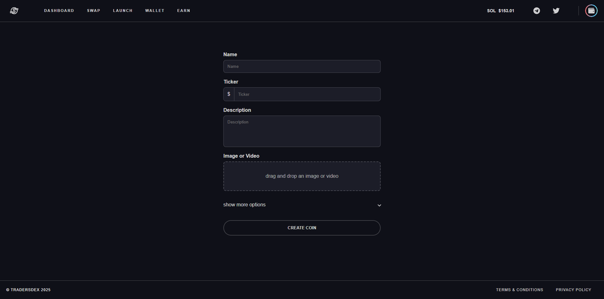We’re thrilled to unveil our brand-new Launchpad fully integrated into Tradersdex.

Access exclusive token sales right from our interface and receive bonus tiers based on your trading activity soon..

Stay tuned for more updates!
Tradersdex Team

#Crypto #Exchange #Launchpad