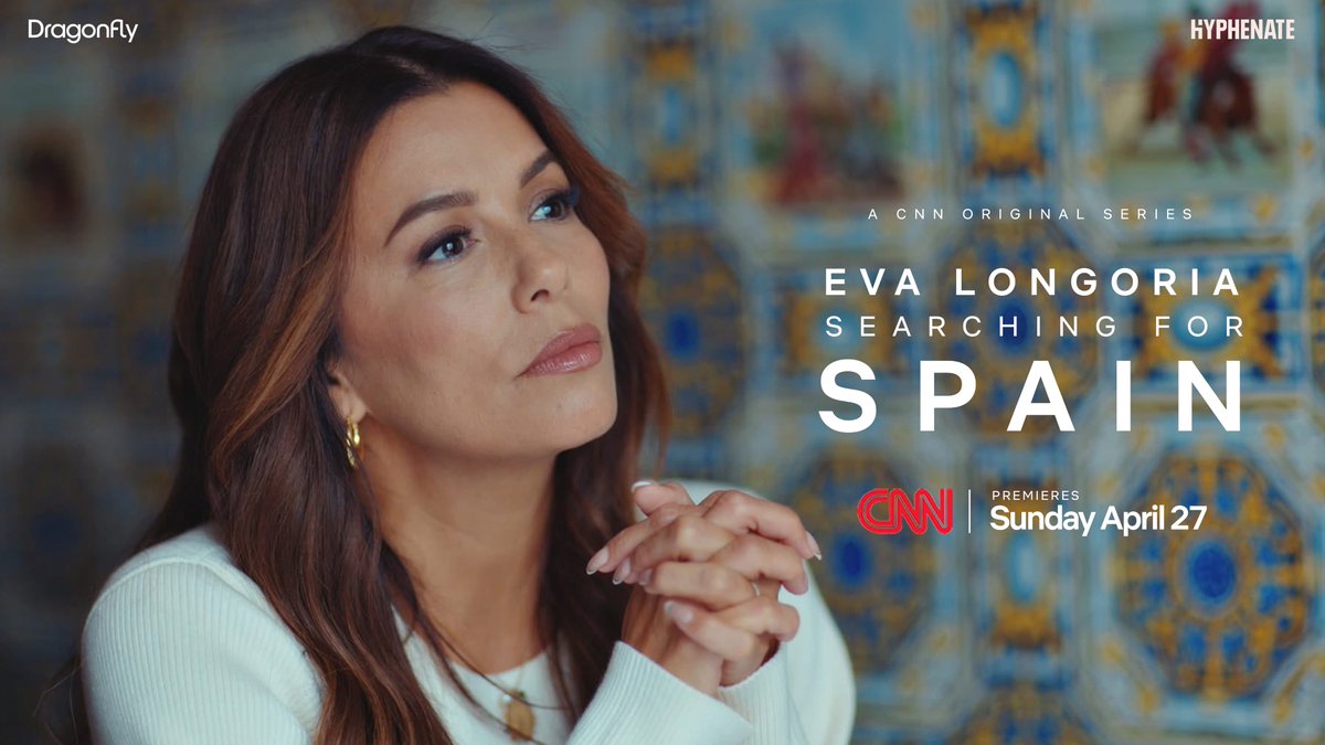 Dragonfly (@dragonflyfilmtv) on Twitter photo Eva Longoria: Searching for Spain is premiering on CNN tonight! 🇪🇸
Eva Longoria explores Barcelona and the Catalonia region, a Mediterranean hub of creativity and cuisine, where chefs push the boundaries of Spanish food.
📺Sunday 27 April at 9p ET/PT on <a href="/CNNOriginals/">CNN Original Series</a> Eva Longoria: Searching for Spain is premiering on CNN tonight! 🇪🇸
Eva Longoria explores Barcelona and the Catalonia region, a Mediterranean hub of creativity and cuisine, where chefs push the boundaries of Spanish food.
📺Sunday 27 April at 9p ET/PT on <a href="/CNNOriginals/">CNN Original Series</a>