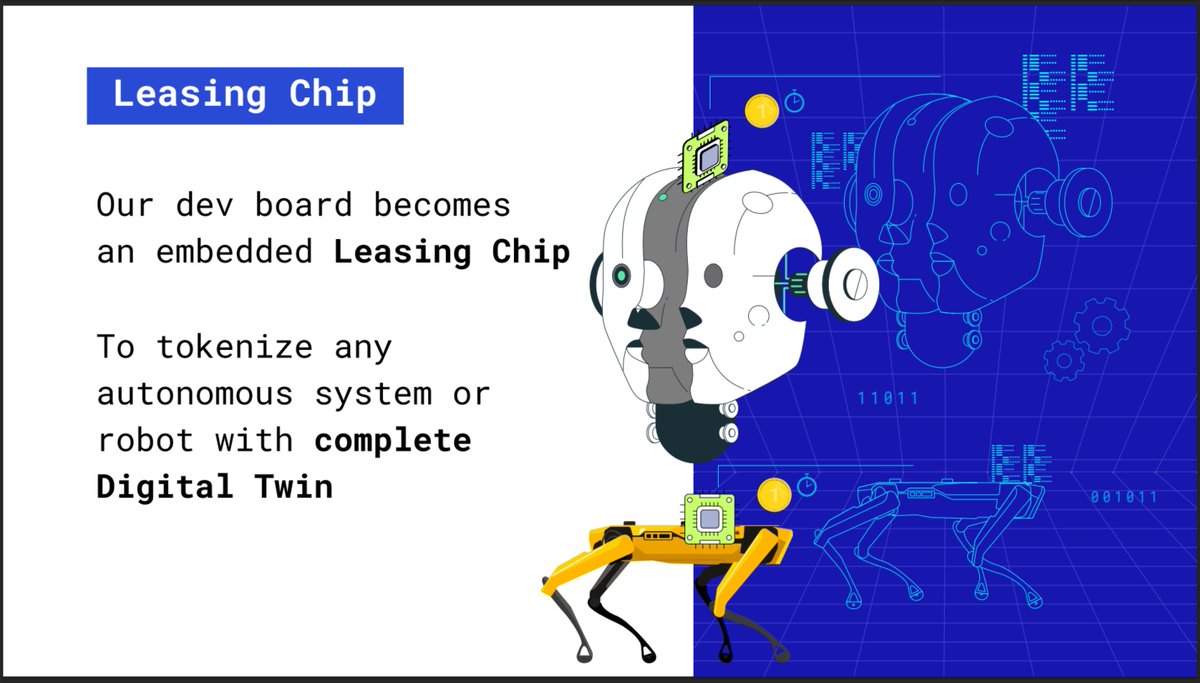 Laying the foundation of DAO Robocorporation

Smart RWA tokens = chip-level device activation after payment. Once unlocked, the device transfers value to the DAO and serves its owner — no relock, no rollback.
A new asset class with on-chip value. Leaner, cheaper hardware