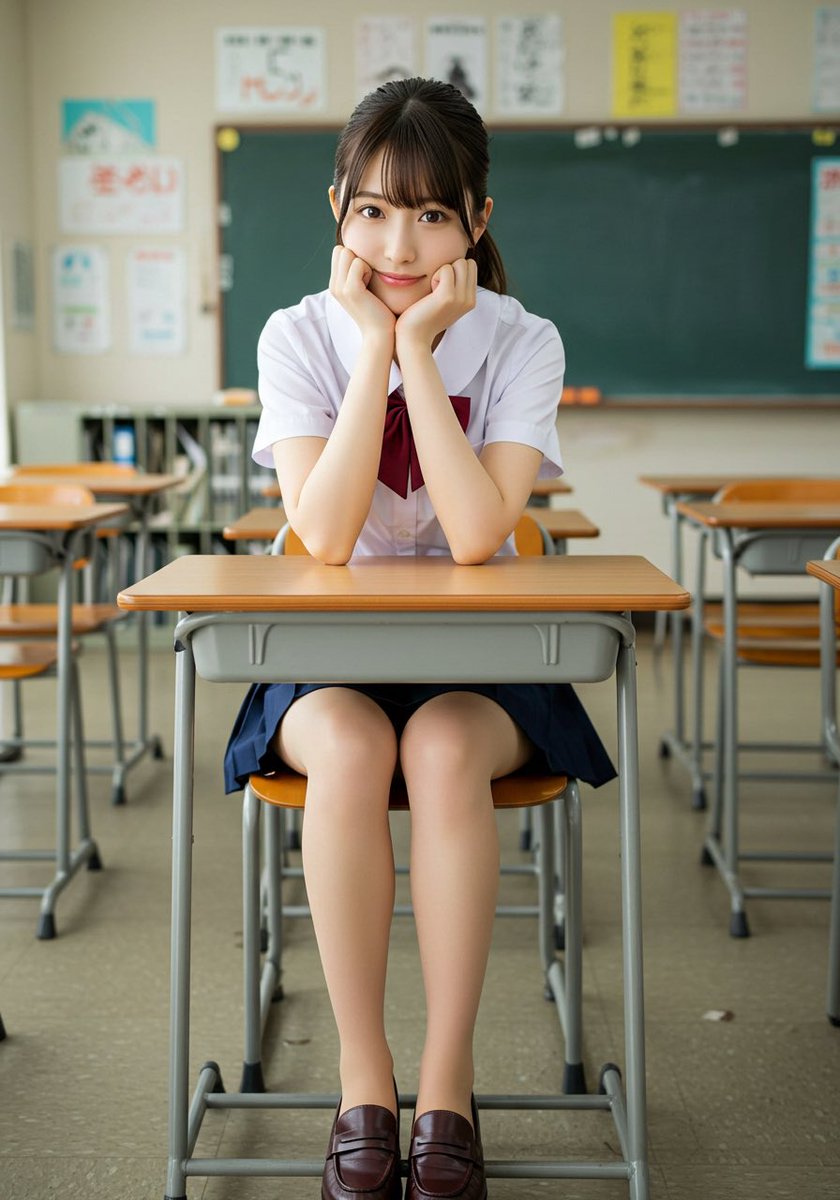 heartrocker33's tweet image. #reveimage #ai
机に座った女子高生のプロンプトをreveに入れてみたの巻①