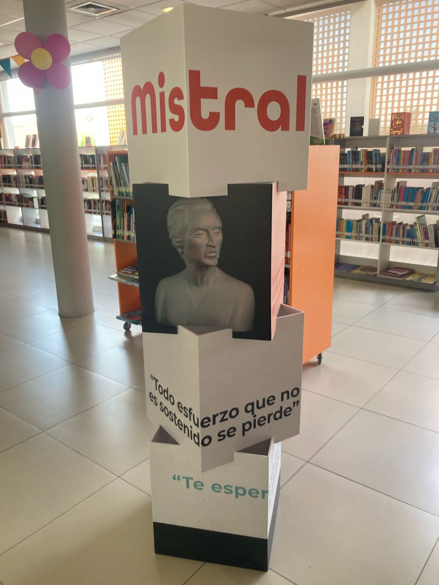 🎨📖 Celebramos 80 años del Nobel de Literatura a la poeta chilena con una exposición que presenta la obra escultórica Gabriela Mistral de José Recabarren (1898-1980)

🗓 Fecha: Miércoles 23 de abril  2025
⏰ Hora: 10:45 Lugar: Biblioteca Pública de Lo Prado
<a href="/culturas_cl/">Ministerio de las Culturas</a>  <a href="/Emol/">Emol.com</a>