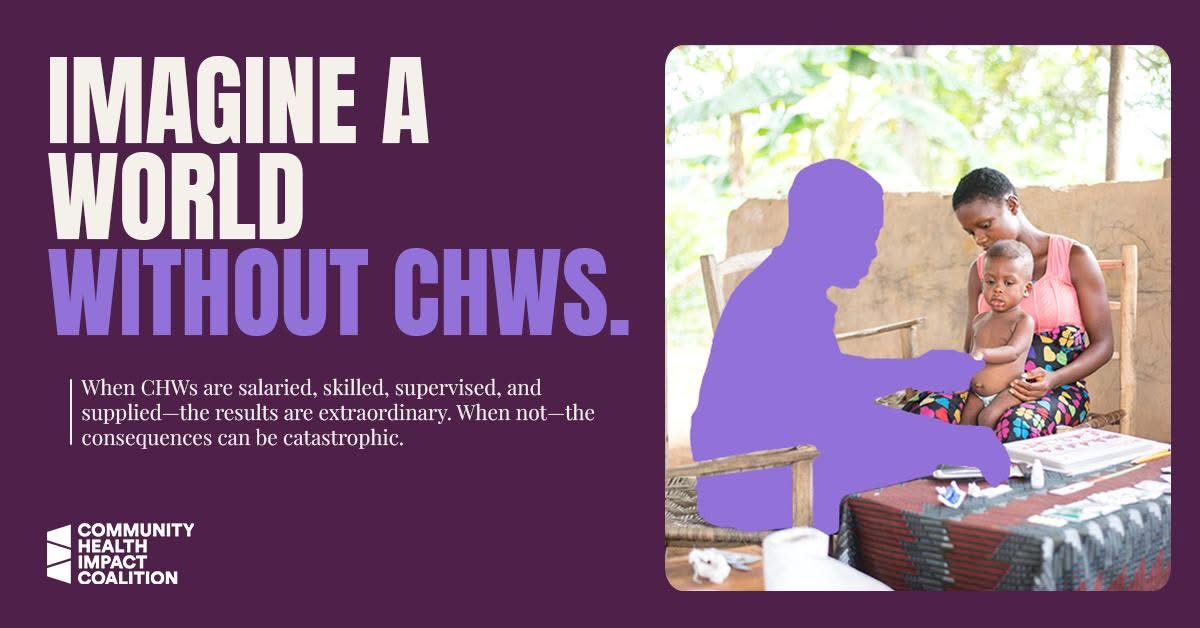 MusoHealth's tweet image. Community health workers save millions of lives by creating demand for and delivering vaccines around the world.
Cuts to GAVI jeopardize the critical work of CHWs.
This #WHWWeek, we call for more and better financing for CHWs — including a fully funded GAVI.