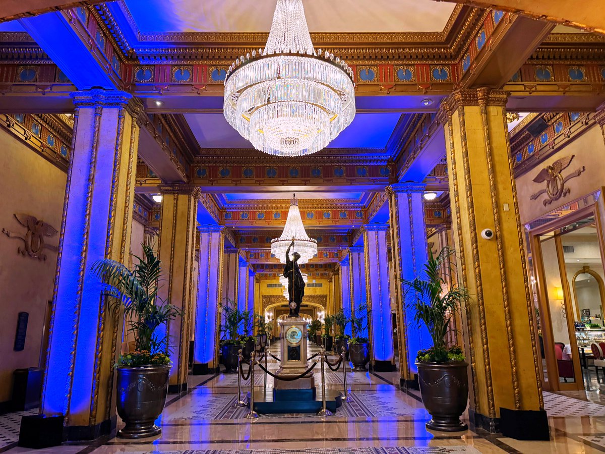 David Nola (@davidmora) on Twitter photo .<a href="/TheRoosevelt_NO/">The Roosevelt Hotel</a> is illuminated in blue for the <a href="/Zurich_Classic/">Zurich Classic</a>! ππ»β³οΈπ
#NewOrleans #ZurichClassic .<a href="/TheRoosevelt_NO/">The Roosevelt Hotel</a> is illuminated in blue for the <a href="/Zurich_Classic/">Zurich Classic</a>! ππ»β³οΈπ
#NewOrleans #ZurichClassic