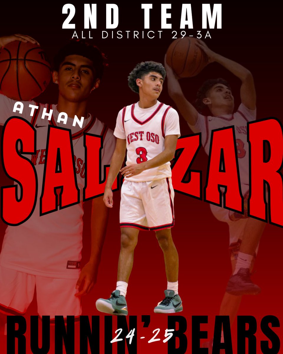 Congratulations To These Amazing Young Men Who Were Awarded 29-3A 2nd Team All District Honors 🏅 #WestOso #RunninBears #southtexas