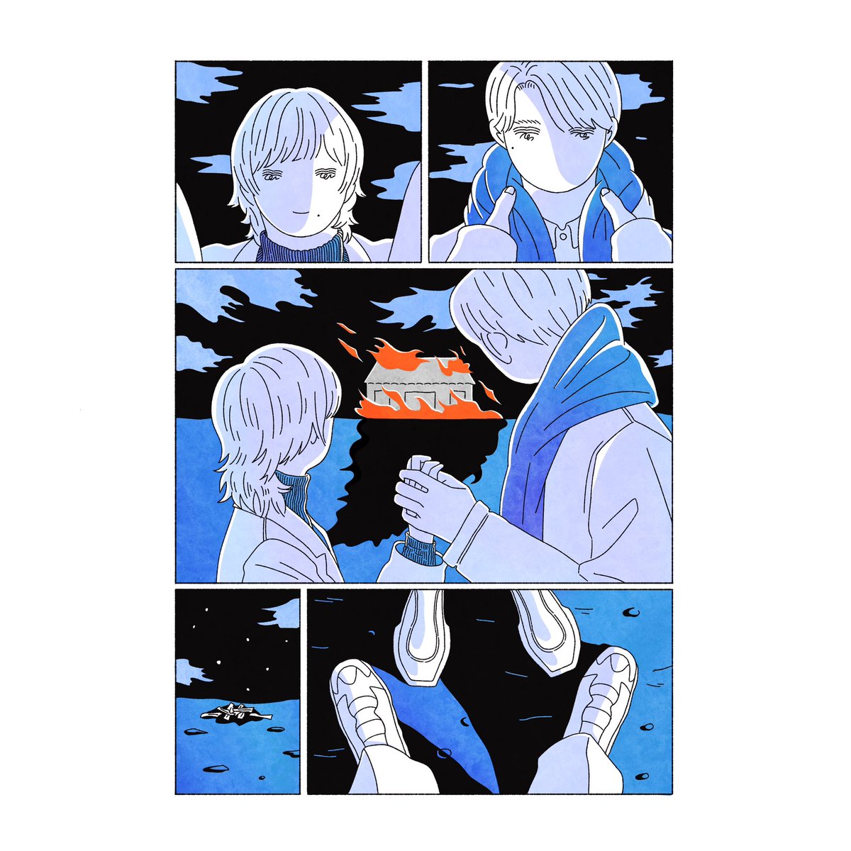 The spark was lit.
#illustration #イラスト