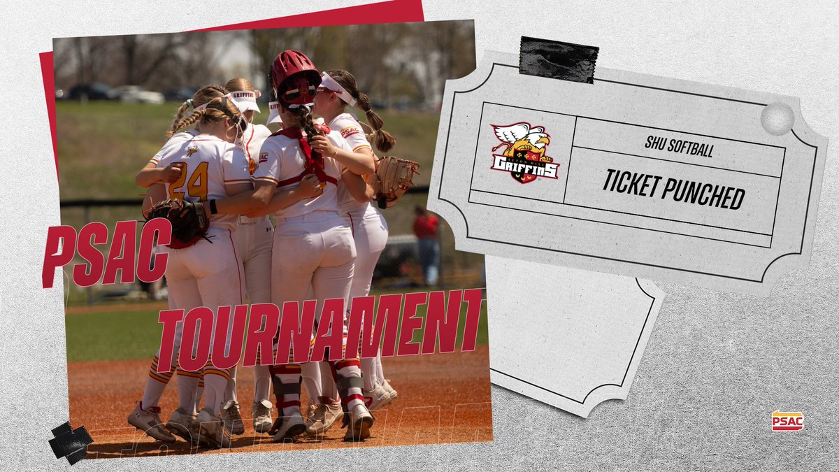 SB: With yesterday's win at UPJ, the Griffins have clinched a spot in this season's PSAC Softball Championships.