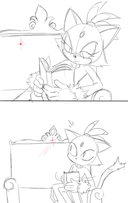 when the cat instincts kick in- 