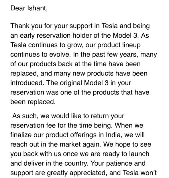 Tesla Club India® tweet media
