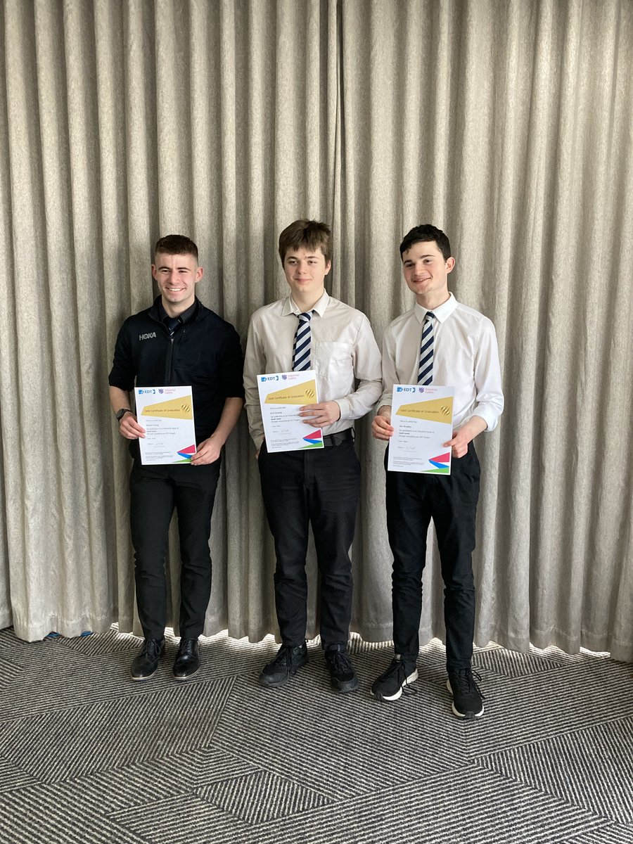 EDT (@theedtuk) on Twitter photo Congratulations to the S5/6 students from Mearns Academy & Dingwall Academy who graduated as Gold Industrial Cadets after completing their Gold Project in partnership with <a href="/SSETransmission/">SSEN Transmission</a> 🎉
#stemeducation #stemlearning Congratulations to the S5/6 students from Mearns Academy & Dingwall Academy who graduated as Gold Industrial Cadets after completing their Gold Project in partnership with <a href="/SSETransmission/">SSEN Transmission</a> 🎉
#stemeducation #stemlearning