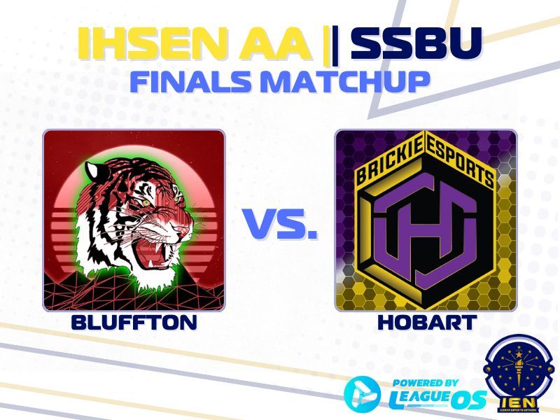 Two more teams vying for an IEN State Finals Championship!  In IHSEN Division AA SSBU:  <a href="/BHMSDnews/">BHMSDnews</a> vs <a href="/BrickieEsports/">Brickie Esports</a>!  It promises to be an exciting matchup!