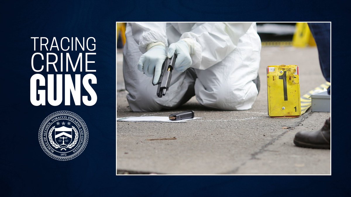 ATF's National Tracing Center is the only crime gun tracing facility in the U.S. Firearm traces can provide critical investigative leads and, in many cases, the results of the trace help to identify the suspect in the crime. Learn more at atf.gov/firearms/natio…. #WeAreATF