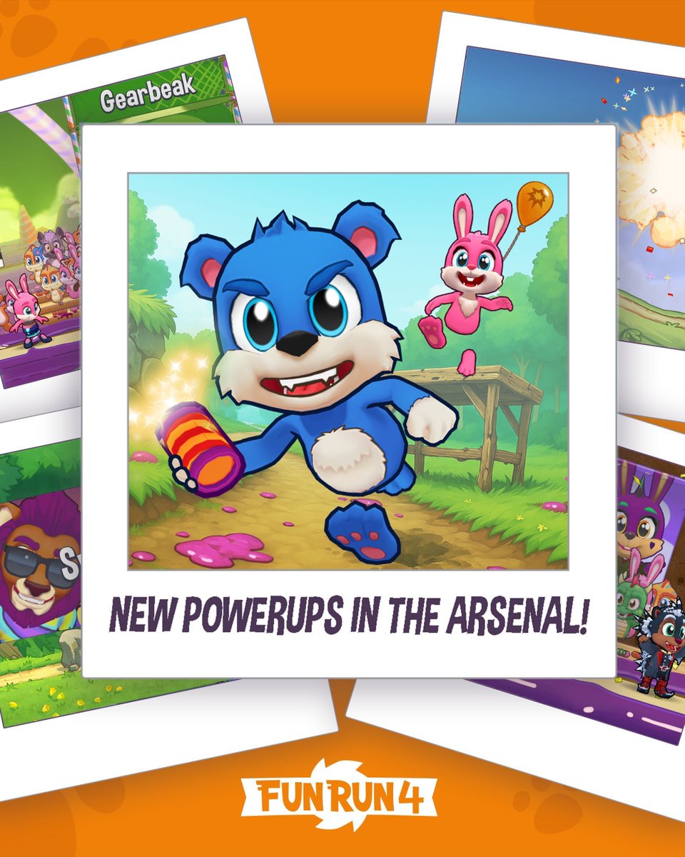 🎉 New Powerups Incoming! 🎉
Two fresh additions are live in Fun Run 4 — now in the Animal Loadout!

🧨 Firecracker
A timed blast with serious takedown potential. Handle with care!

🎈 Burst Balloon
Pop it right and speed ahead — but beware the fizzled flop!

Try them out today!