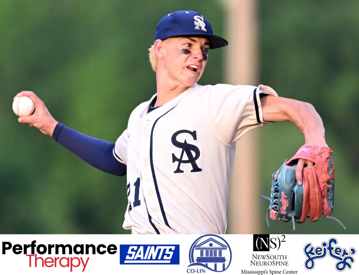 msscoreboard's tweet photo. Defending MHSAA Class 2A state champion St. Andrew's defeats Loyd Star 9-3 in third and deciding game of the first round of the playoffs Tuesday night at St. Andrew's in Ridgeland.

Photos by Chris Todd. 

@SASaintsBsbl #highschoolbaseball #mhsaabaseball #baseballphotography https://t.co/xm37MLcWms