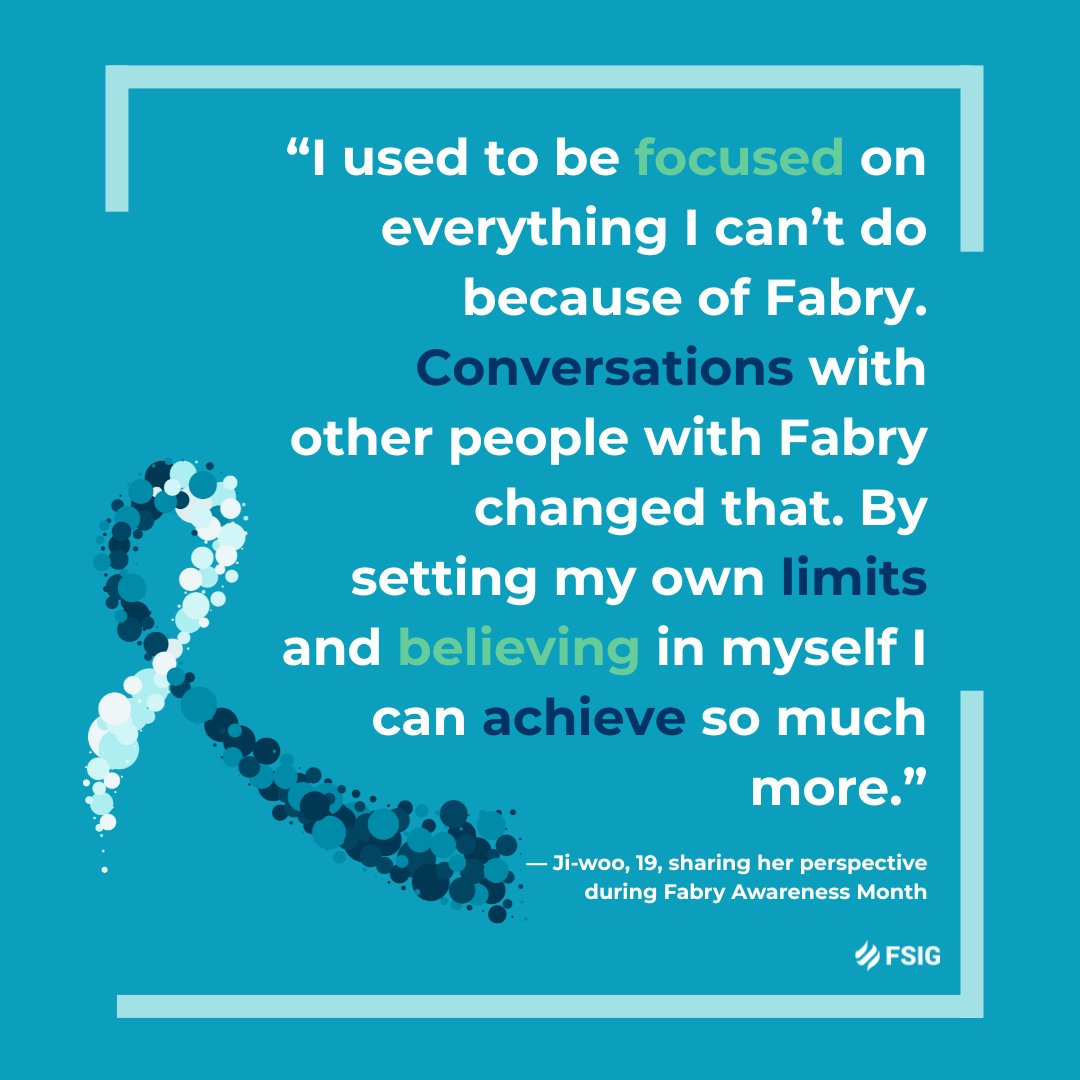 Happy Wednesday! 

#FabryAwarenessMonth #RareButResilient #FabryVoices #Fabry #FabryDisease #1fdsm #wednesdaysquote #fabryawareness #raredisease