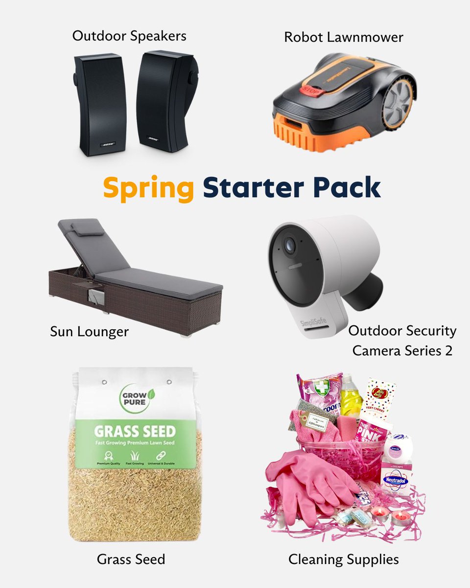 Our spring starter pack AKA wish list 🤌🌷