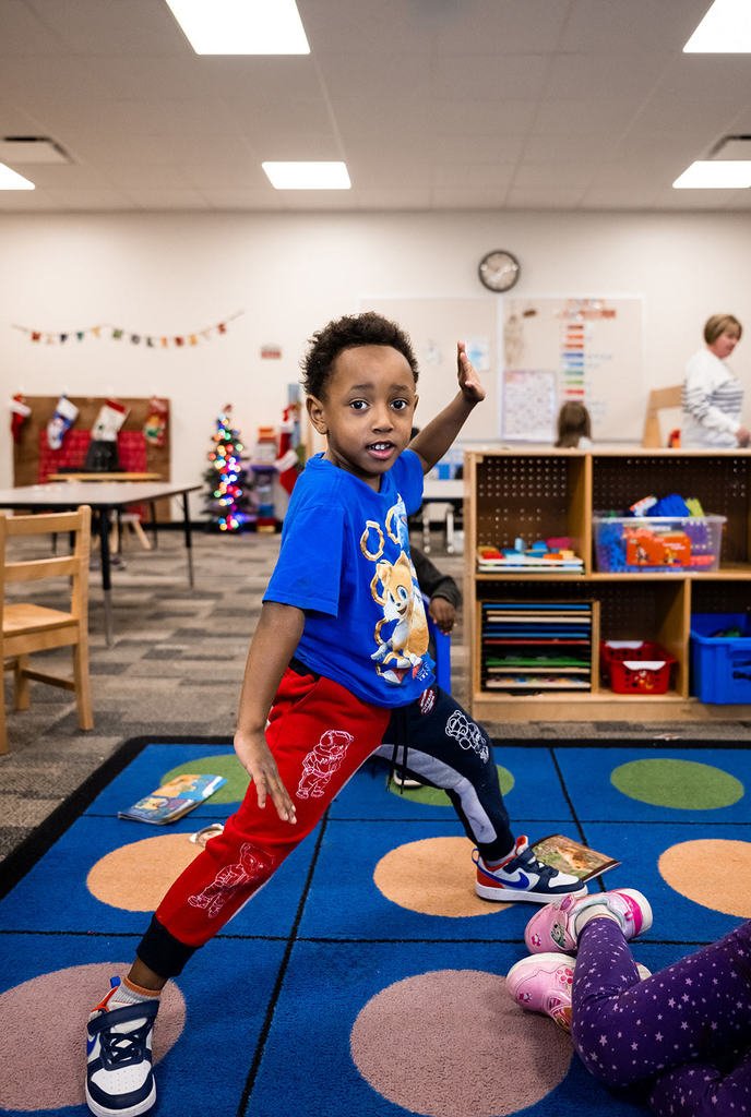 It may look like we’re just playing Twister…and yep, you’re right! Sometimes the brain just needs a little break from all the learning.”

#Fondy #FondyChangesOutcomes #FondDuLac #CardinalFamily