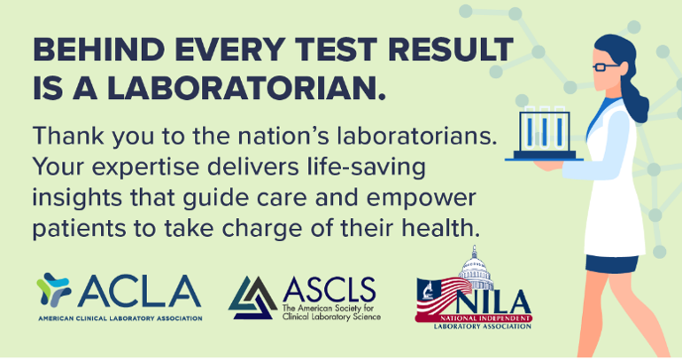 As we continue to celebrate #LabWeek, we acknowledge the vital role of #MedicalLaboratory professionals in healthcare. Your hard work is instrumental in delivering accurate diagnoses and effective treatments. Thank you for all you do for our nation’s health! #IamASCLS #Lab4Life