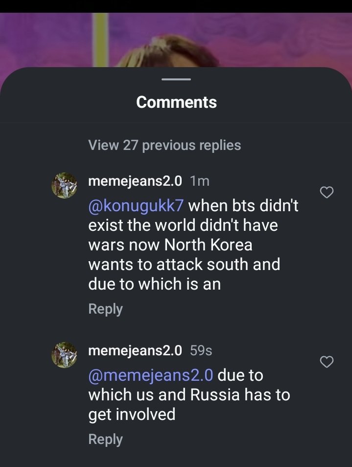konuOt7's tweet photo. Guys this intelligent person replied under my comment im crying😭 https://t.co/cXrBxk5SEN