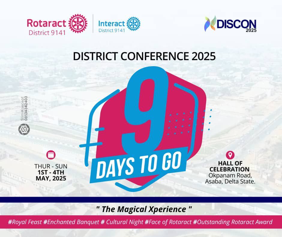 9 DAYS TO THE ✨MAGICAL🪄 DISCON XPERIENCE 2025!

ASABA is ready to host us — culture, fun, vibes &amp; history await!

We’re ready. Are you?

It’s magic or nothing!
#DISCON2025 #AsabaAwaits