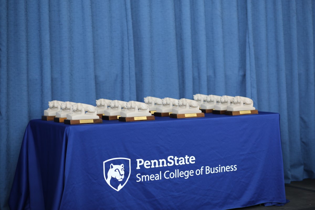 Our 2025 Smeal Marshal and Senior Award recipients 🎉 Congratulations to all!

#PennState #WeAre
