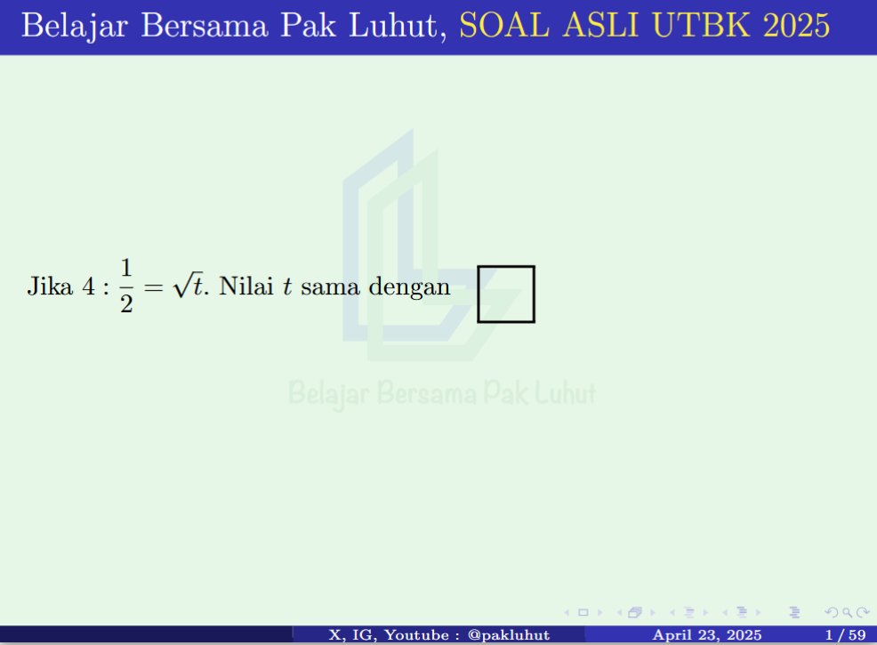 Belajar Bersama Pak Luhut tweet media