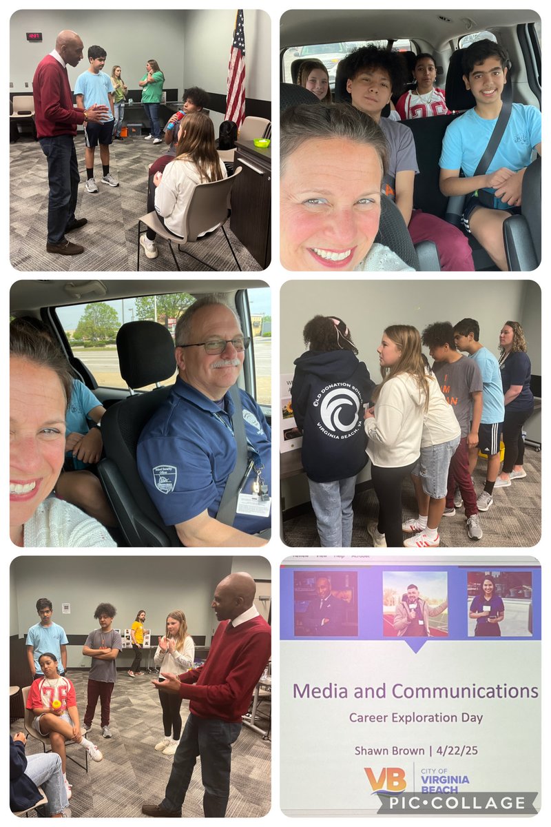 Thank you <a href="/VBPLibrary/">VB Public Library</a> for hosing Career Exploration Day for Media and Communication pathways! Our students had a wonderful time being inspired by powerful speakers and participating in stations related to the field! <a href="/vbschools/">VBSchools</a> #partnershipsmatter